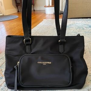 Karl Lagerfeld Medium Nylon Tote